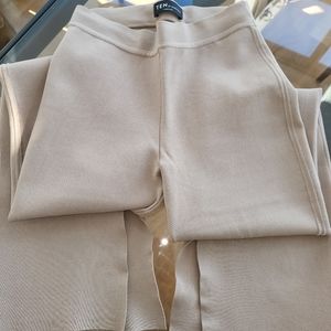 Babaton paramount flare pants size s tan